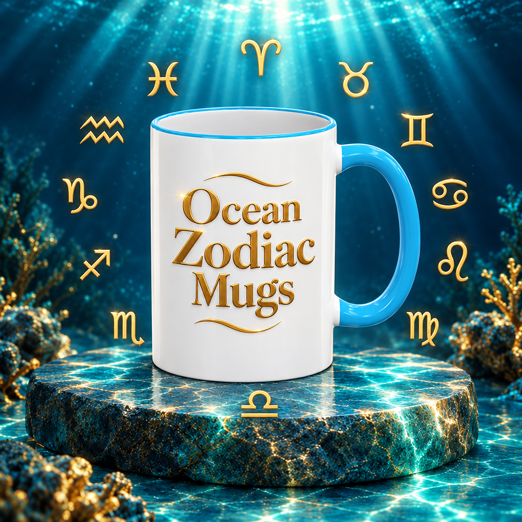 Ocean Zodiac Mugs