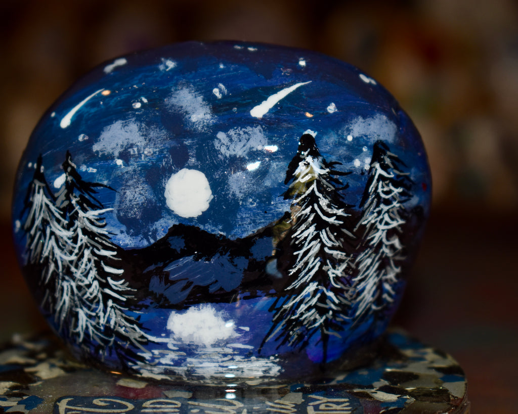 Piedra de Río Cuepoxy – Nevada Nocturna