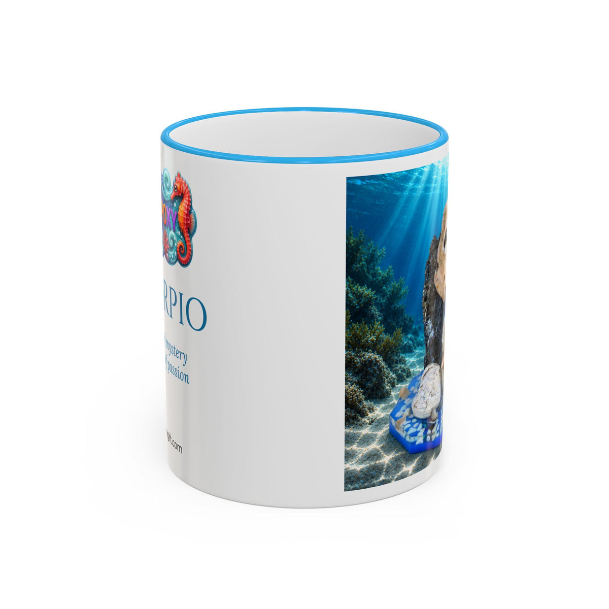 Scorpio Zodiac Mug – Mystery in the Ocean’s Depths | 11 oz