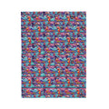 Ocean Art Velveteen Plush Blanket – CuepoxyGift | Ultra-Soft One-Side Print, 3 Sizes
