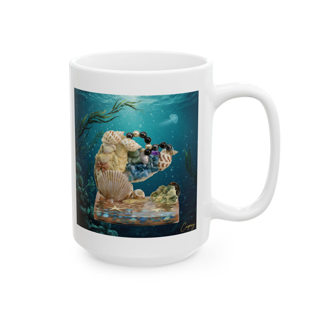 The Flow of Cymopoleia | Cuepoxy Collectible Mug #16