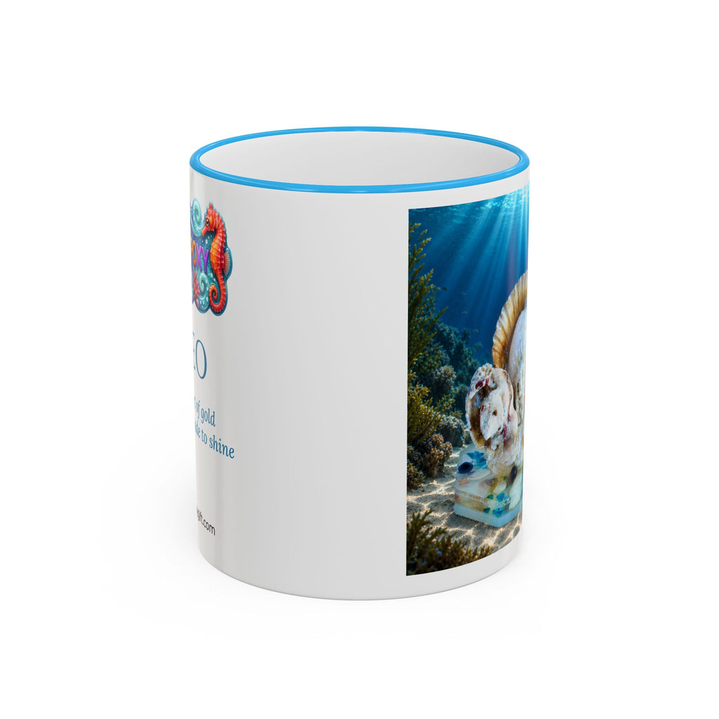 Leo Zodiac Mug – A Mane of Ocean Light | 11 oz