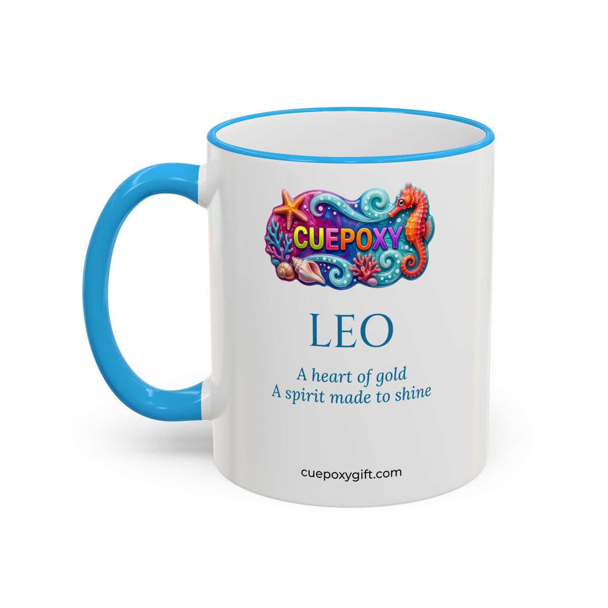 Leo Zodiac Mug – A Mane of Ocean Light | 11 oz