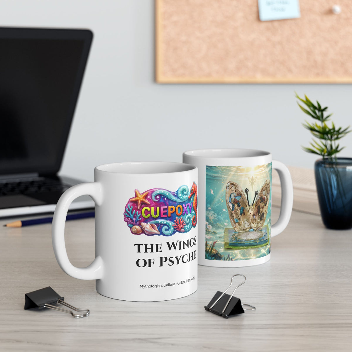 The Wings of Psyche | Cuepoxy Collectible Mug #14
