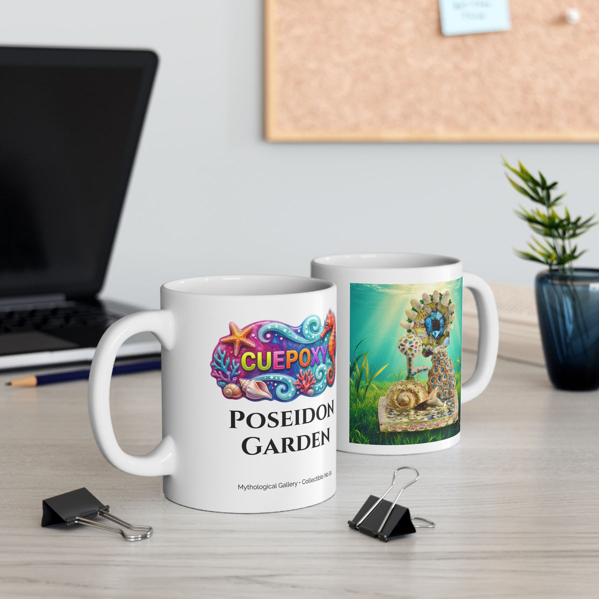 Poseidon's Garden | Cuepoxy Collectible Mug #24