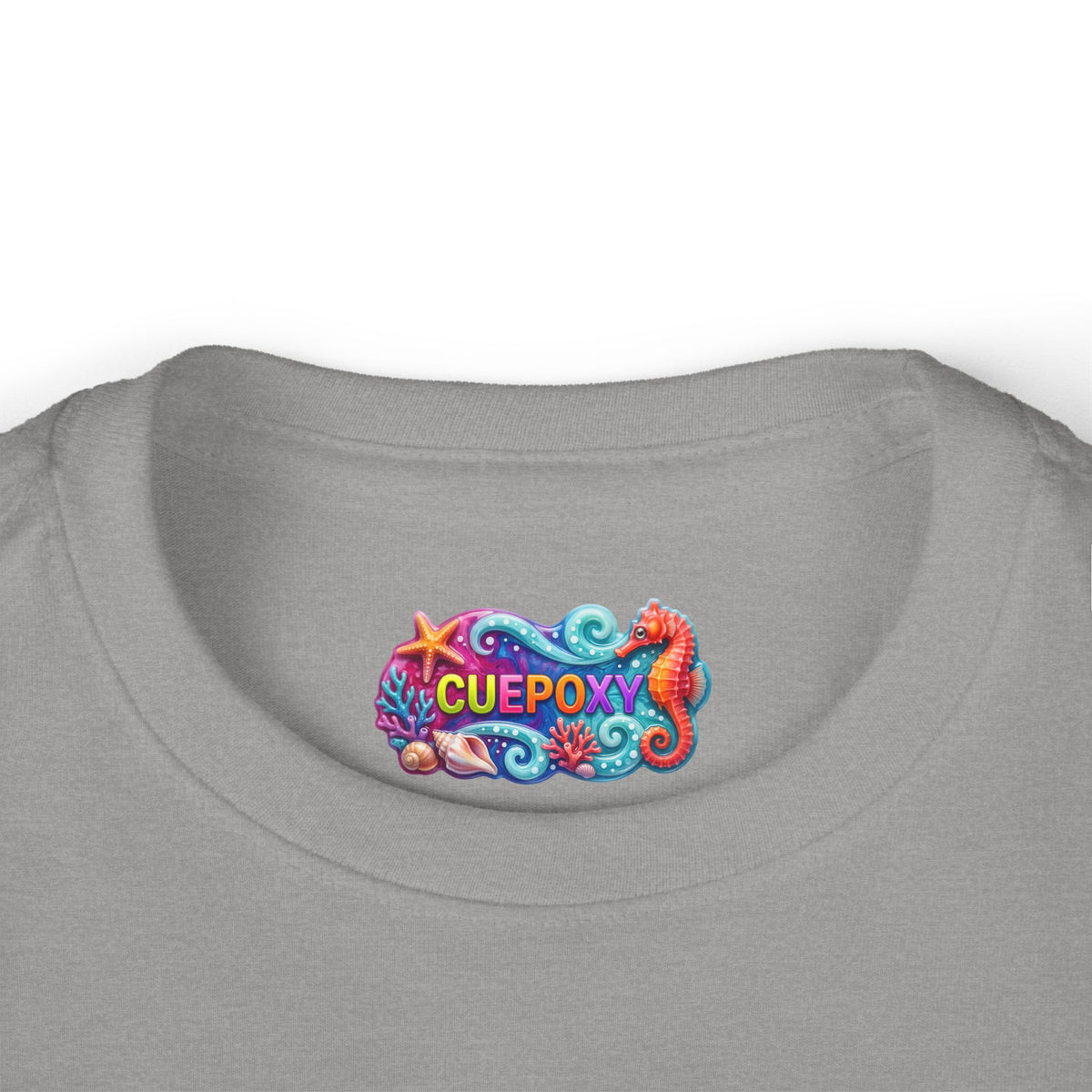 Ocean Art Toddler Long Sleeve Tee – CuepoxyGift | Unisex 100% Cotton, Sizes 2T–5-6T
