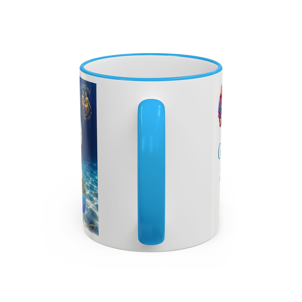 Gemini Zodiac Mug – Two Forms, One Ocean | 11 oz