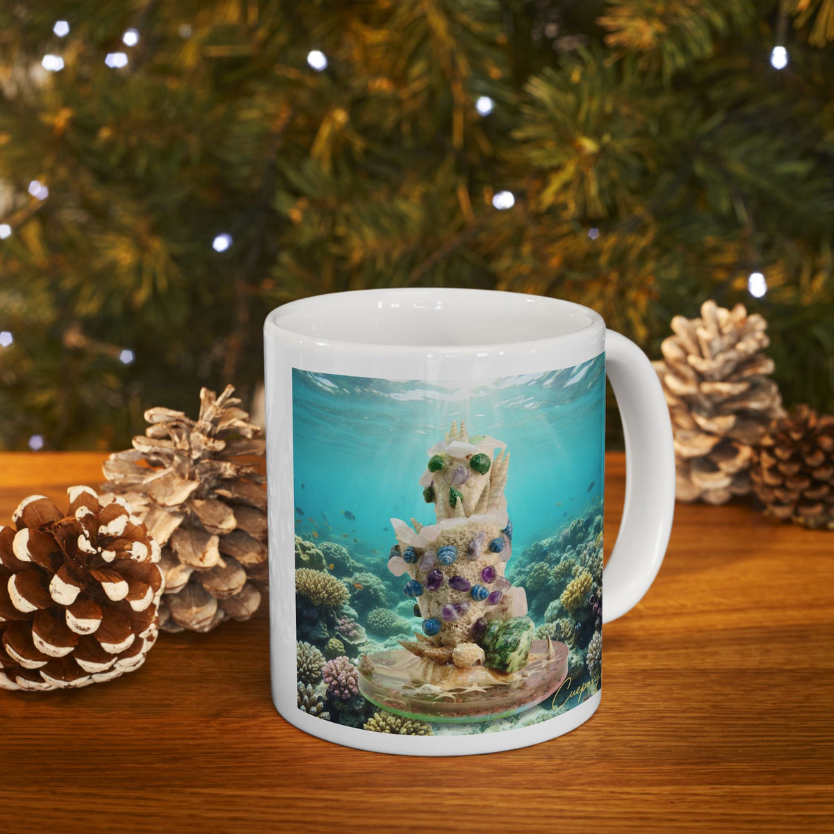 The Pillar of Pontos | Cuepoxy Collectible Mug #30