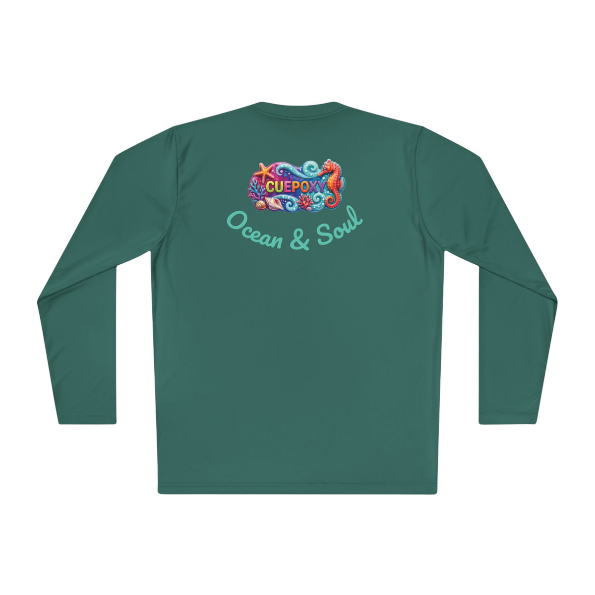 Ocean Art Long Sleeve Tee – CuepoxyGift | Unisex Moisture-Wicking Polyester