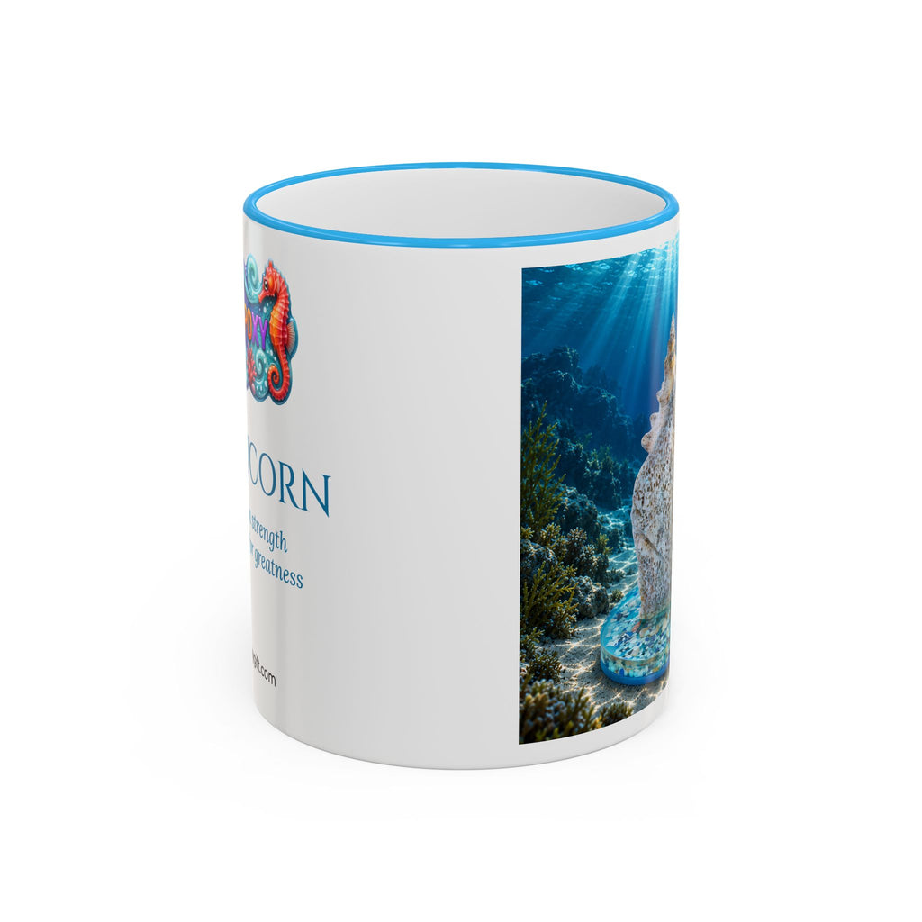 Capricorn Zodiac Mug – An Ascent Beneath the Sea | 11 oz