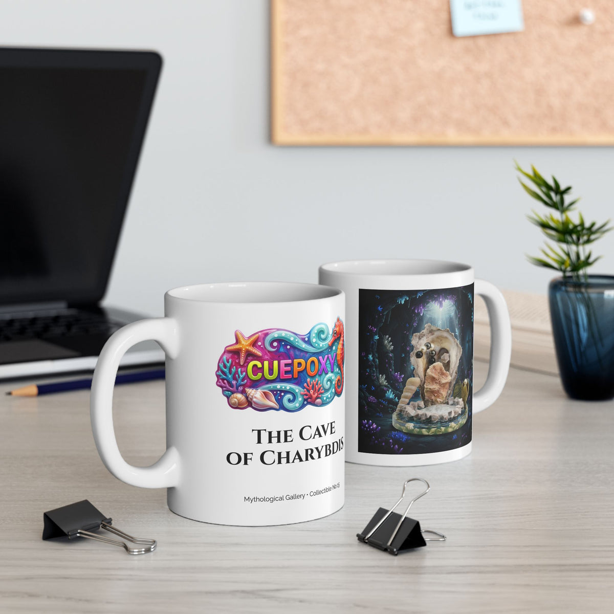 The Cave of Charybdis | Cuepoxy Collectible Mug #15