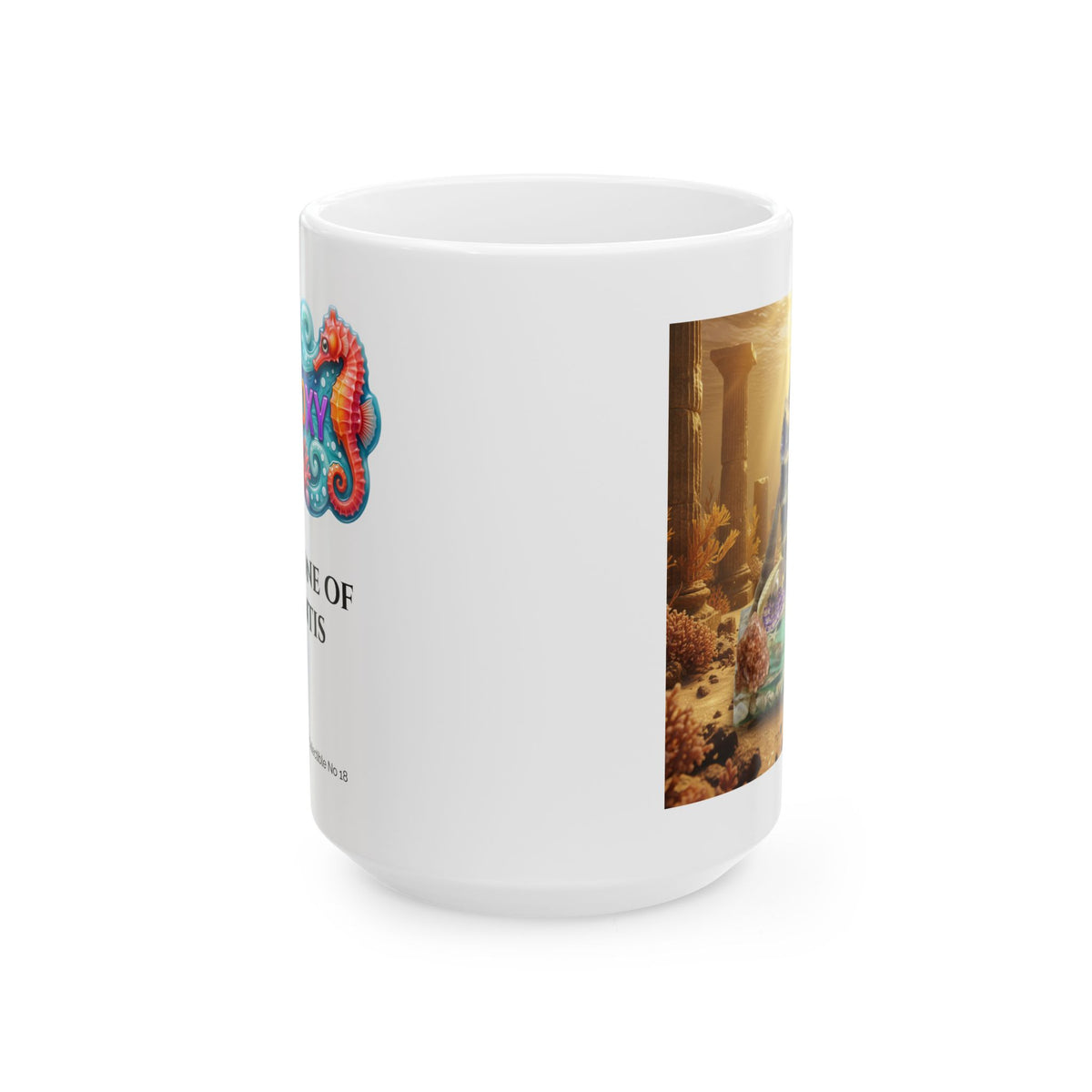 The Throne of Atlantis | Cuepoxy Collectible Mug #18