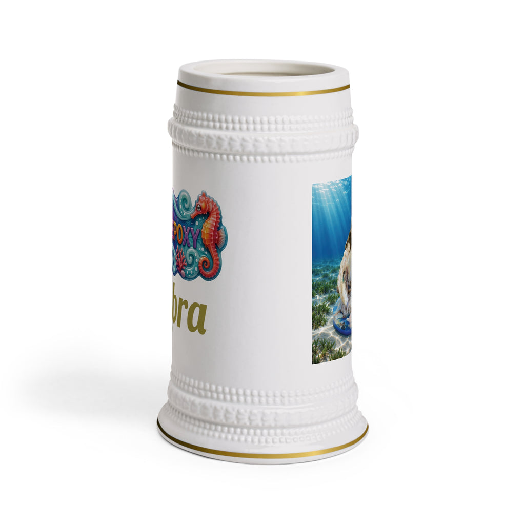 Libra Zodiac Beer Stein – A Balance Beneath the Waves | 22 oz