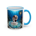 Aries Zodiac Mug – A Spark Beneath the Waves | 11 oz