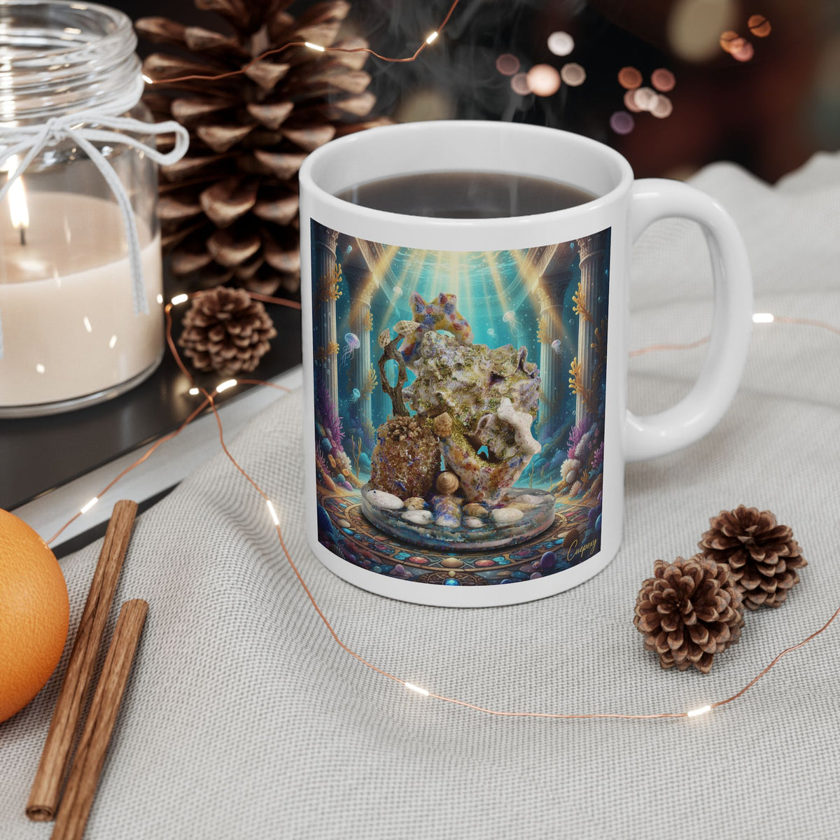 The Throne of Gaia | Cuepoxy Collectible Mug #10