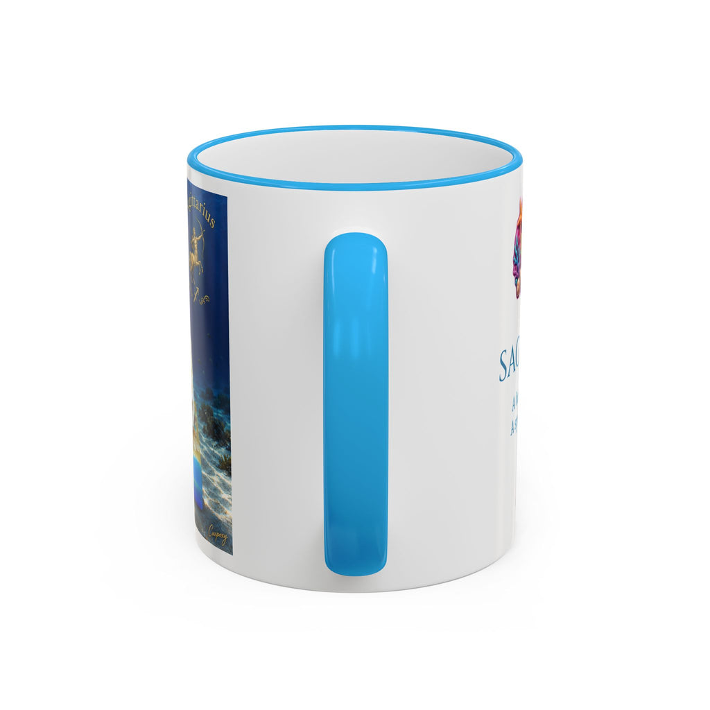 Sagittarius Zodiac Mug – An Arrow Toward Ocean Light | 11 oz
