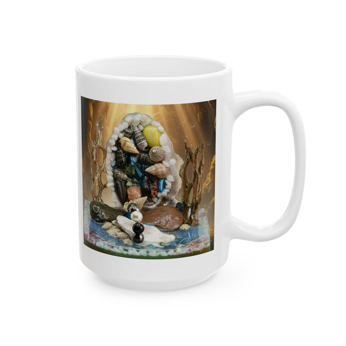 The Sanctuary of Tiamat | Cuepoxy Collectible Mug #26