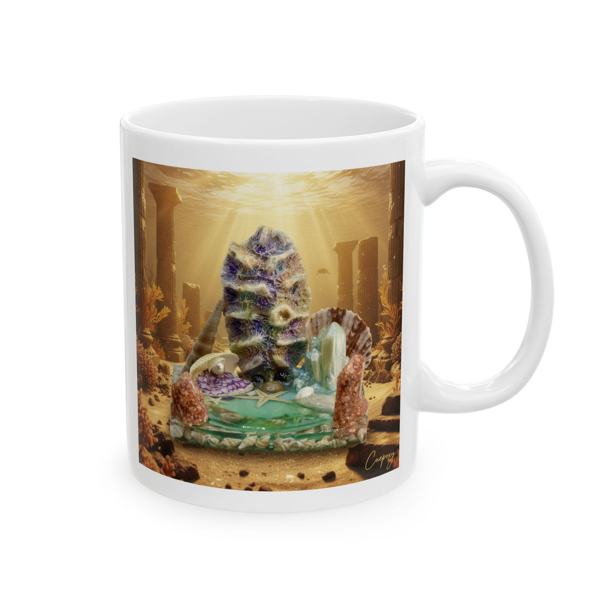 The Throne of Atlantis | Cuepoxy Collectible Mug #18