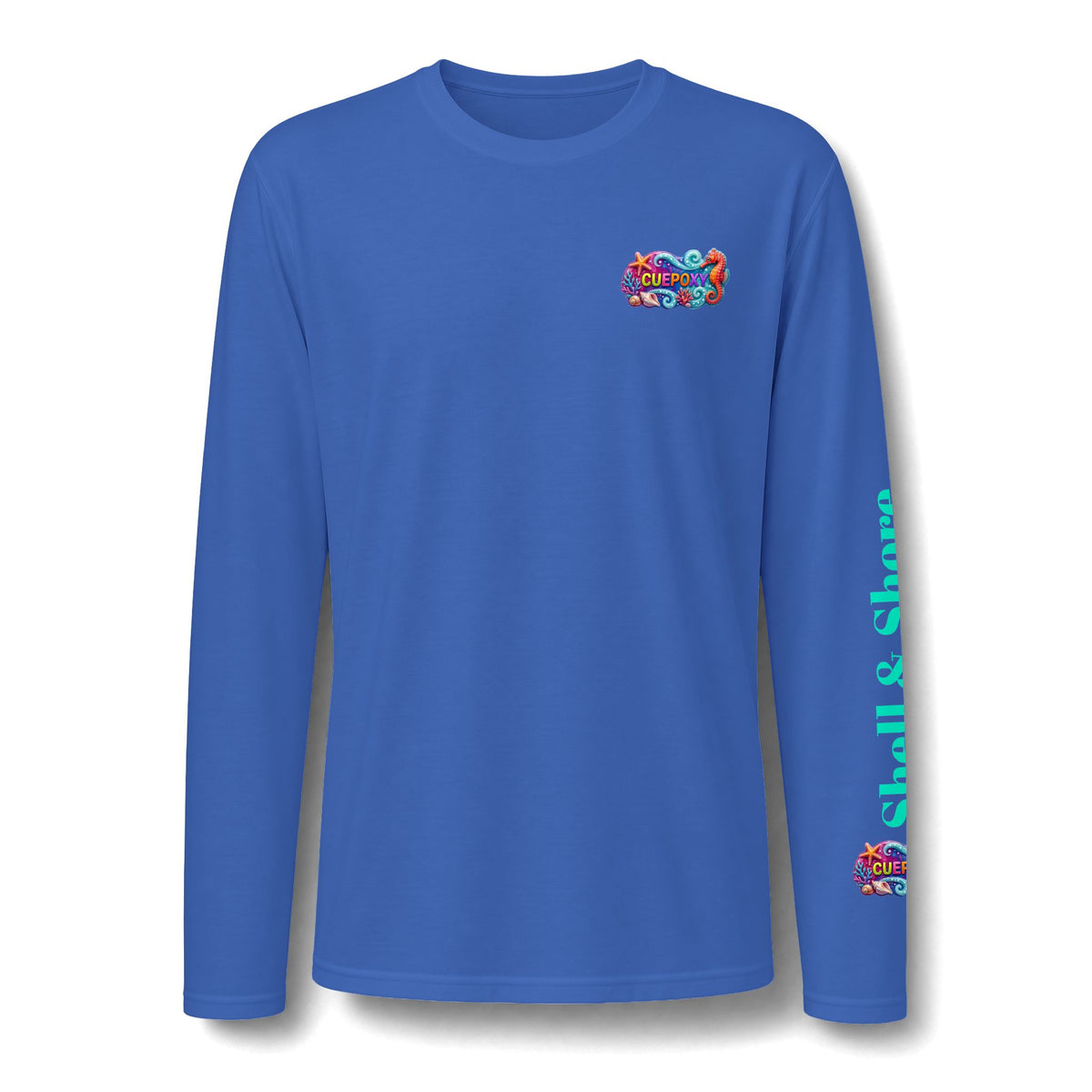 Shell & Shore Ocean Art Long Sleeve T-Shirt – CuepoxyGift