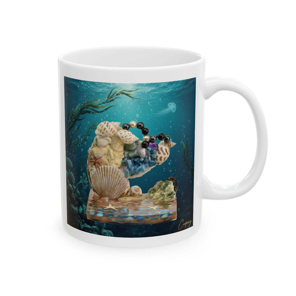 The Flow of Cymopoleia | Cuepoxy Collectible Mug #16
