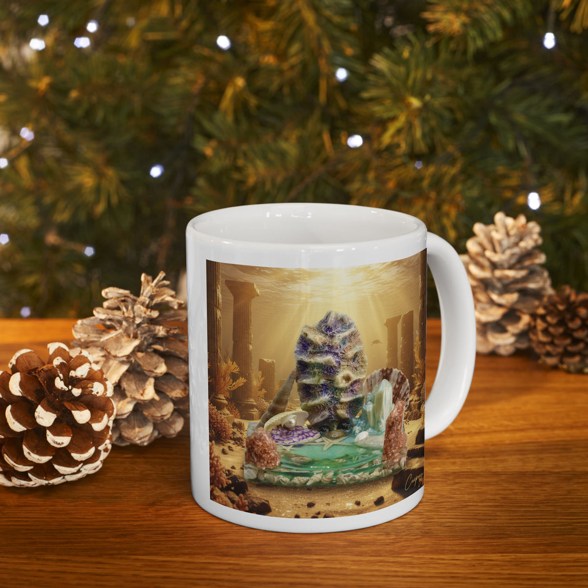The Throne of Atlantis | Cuepoxy Collectible Mug #18