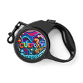 Ocean Art Retractable Dog Leash – CuepoxyGift | 16.4 ft Polyester Cord, Small to Medium Dogs