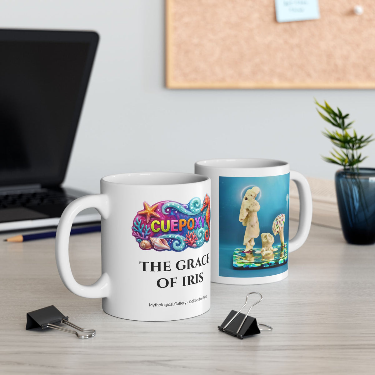 The Grace of Iris | Cuepoxy Collectible Mug #3