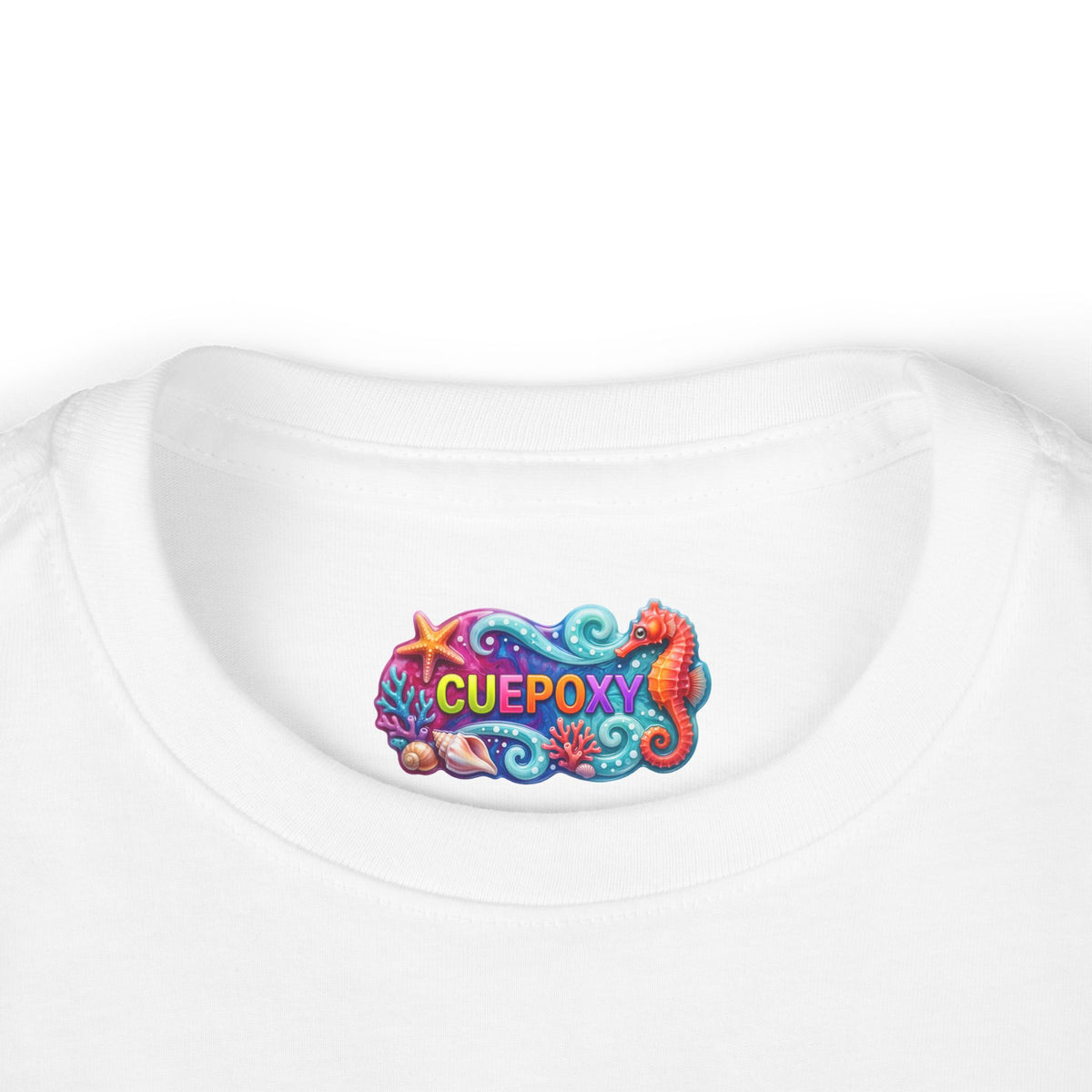 Ocean Art Toddler Long Sleeve Tee – CuepoxyGift | Unisex 100% Cotton, Sizes 2T–5-6T