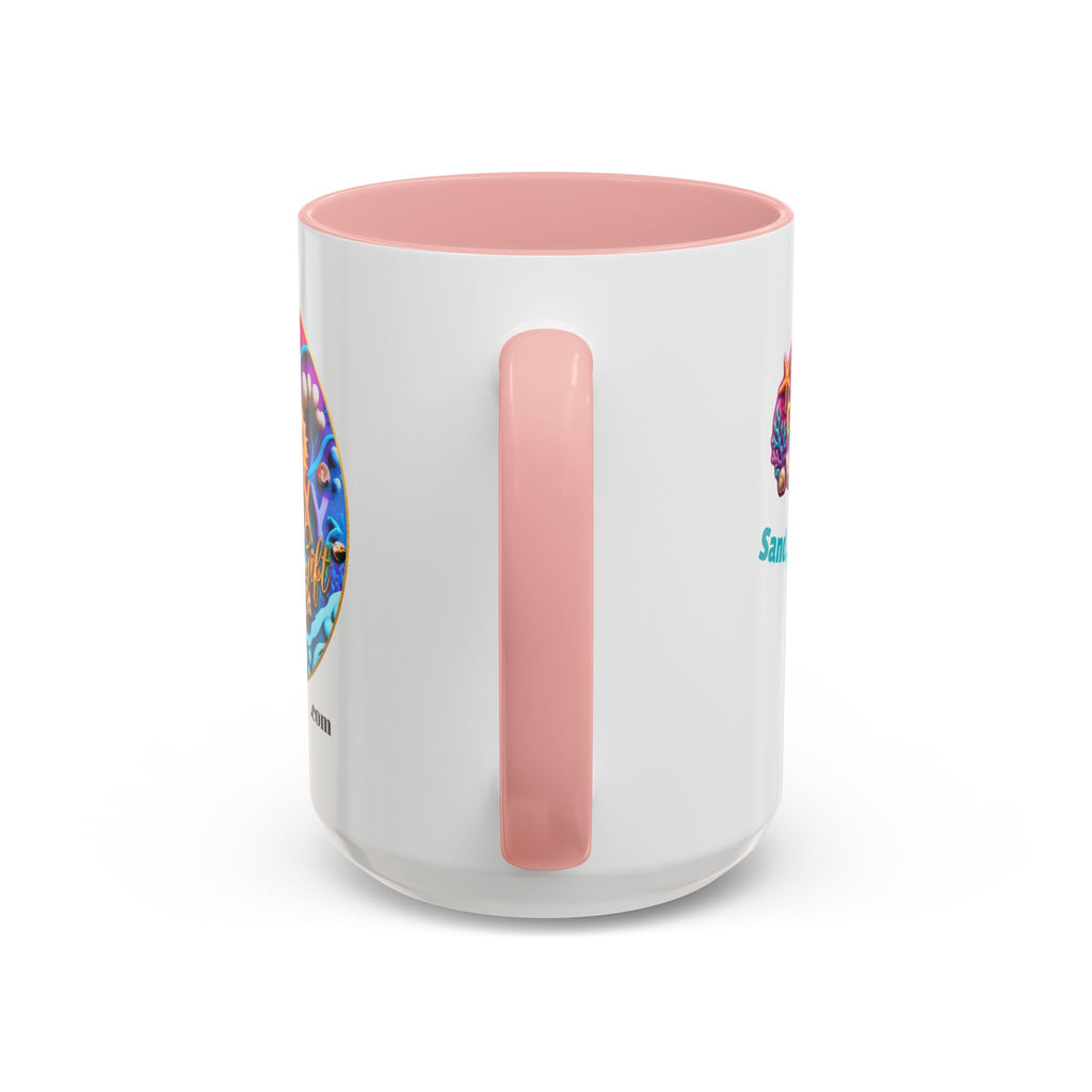 Ocean Art Accent Coffee Mug – CuepoxyGift | Two-Tone Ceramic 11oz & 15oz