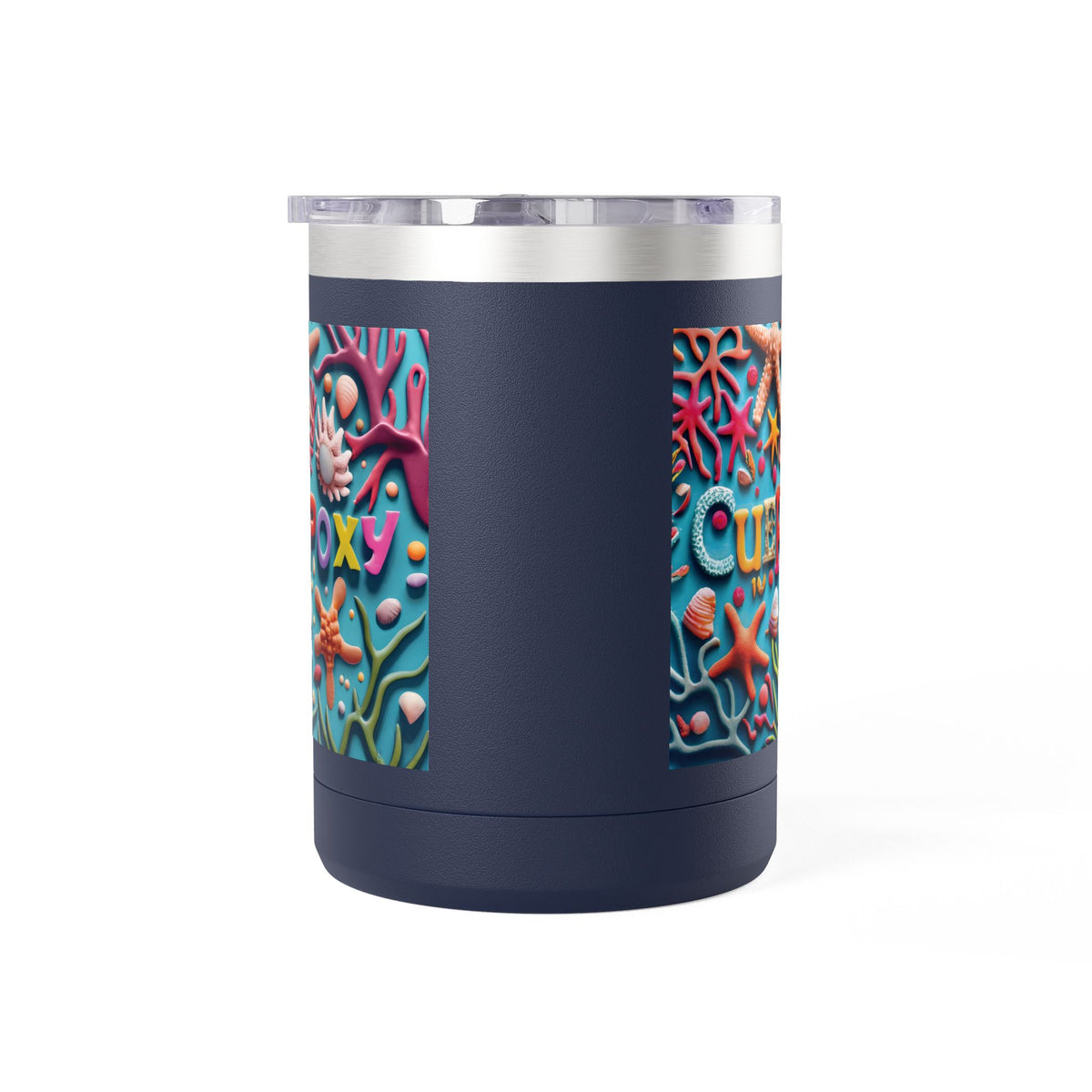 Ocean Art Coffee Mug Tumbler 15oz – CuepoxyGift | Insulated Stainless Steel Handle Mug