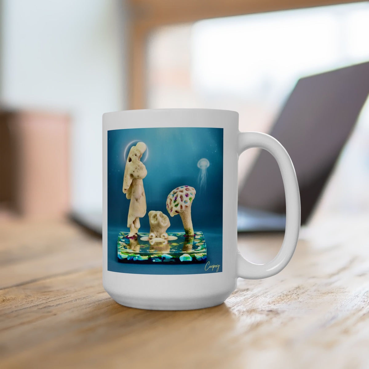 The Grace of Iris | Cuepoxy Collectible Mug #3