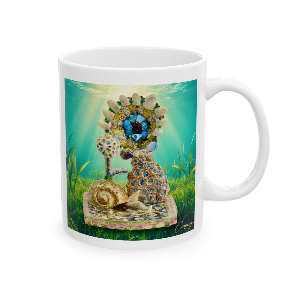 Poseidon's Garden | Cuepoxy Collectible Mug #24