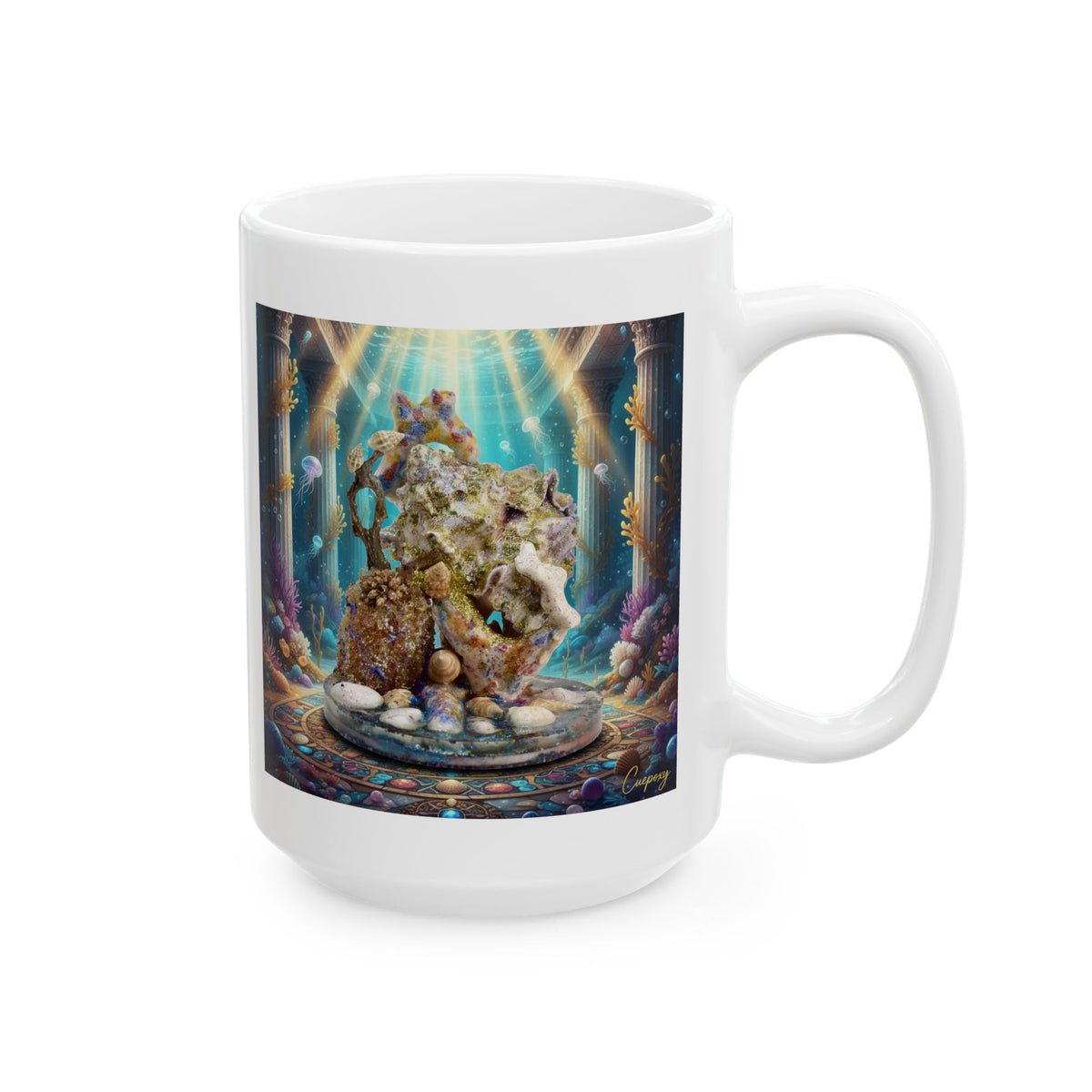 The Throne of Gaia | Cuepoxy Collectible Mug #10