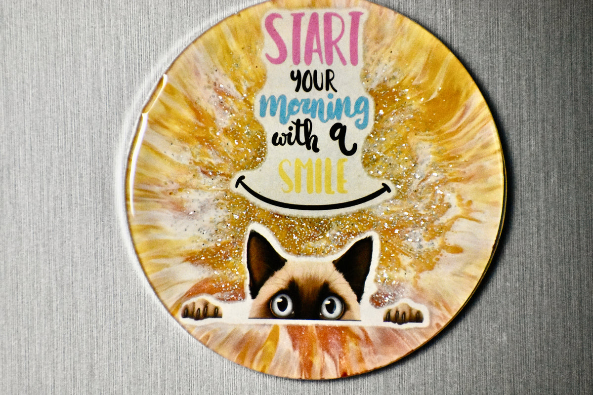 Coaster Magnético Cuepoxy - Minina Luna