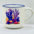 Taza Ceramica 11 oz stickers – Jardín del Atolón