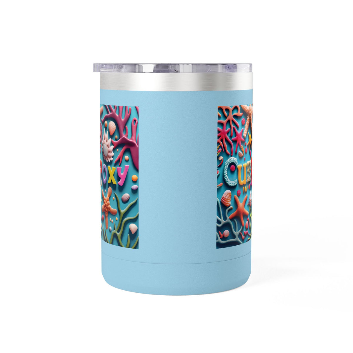 Ocean Art Coffee Mug Tumbler 15oz – CuepoxyGift | Insulated Stainless Steel Handle Mug