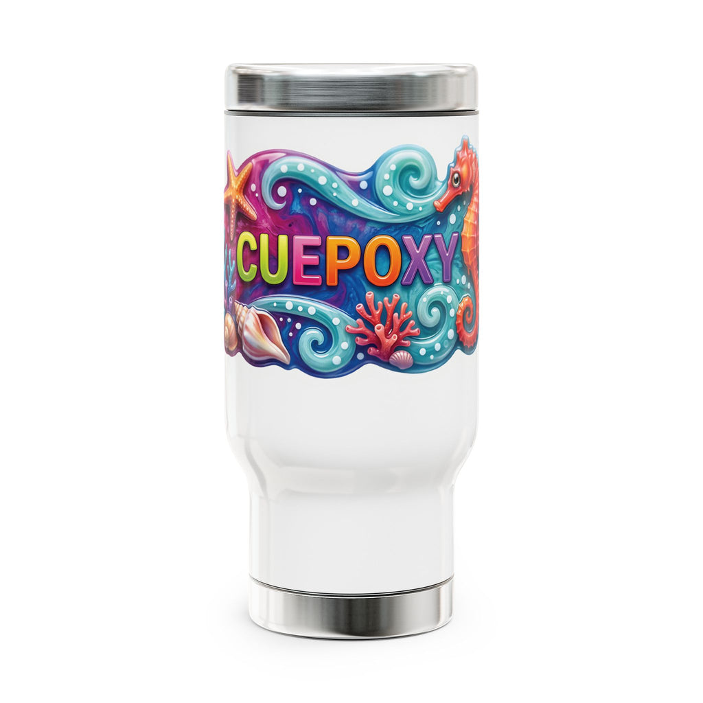 Ocean Art Stainless Steel Travel Mug 14oz – CuepoxyGift