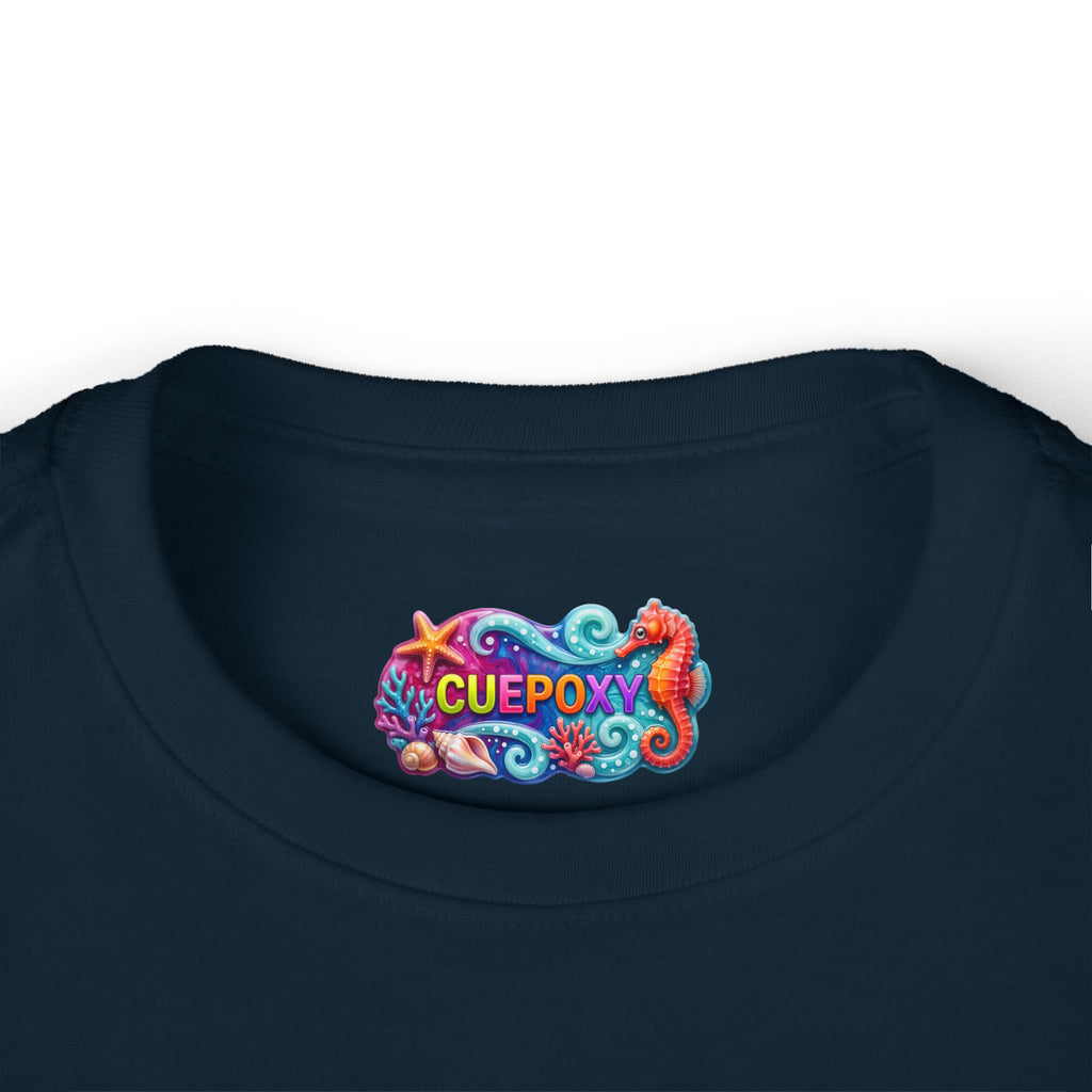 Ocean Art Toddler Long Sleeve Tee – CuepoxyGift | Unisex 100% Cotton, Sizes 2T–5-6T