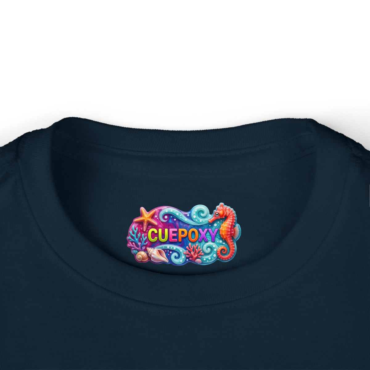 Ocean Art Toddler Long Sleeve Tee – CuepoxyGift | Unisex 100% Cotton, Sizes 2T–5-6T