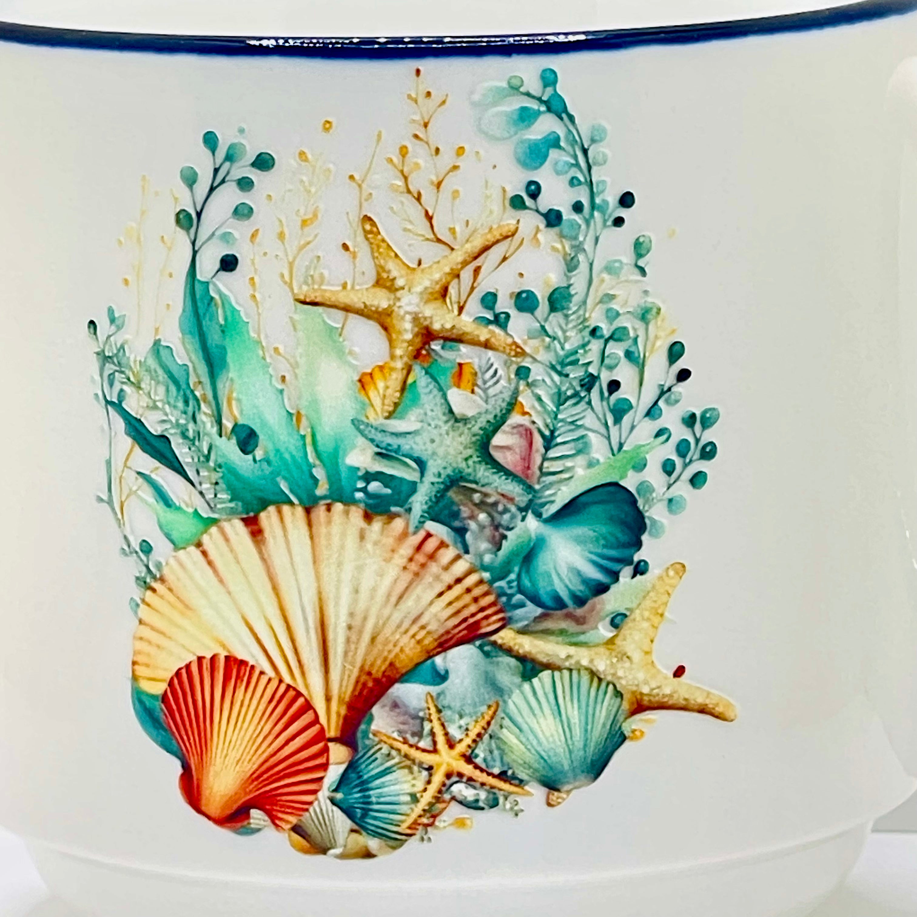 Taza Ceramica 11 oz stickers – Jardín de las Mareas