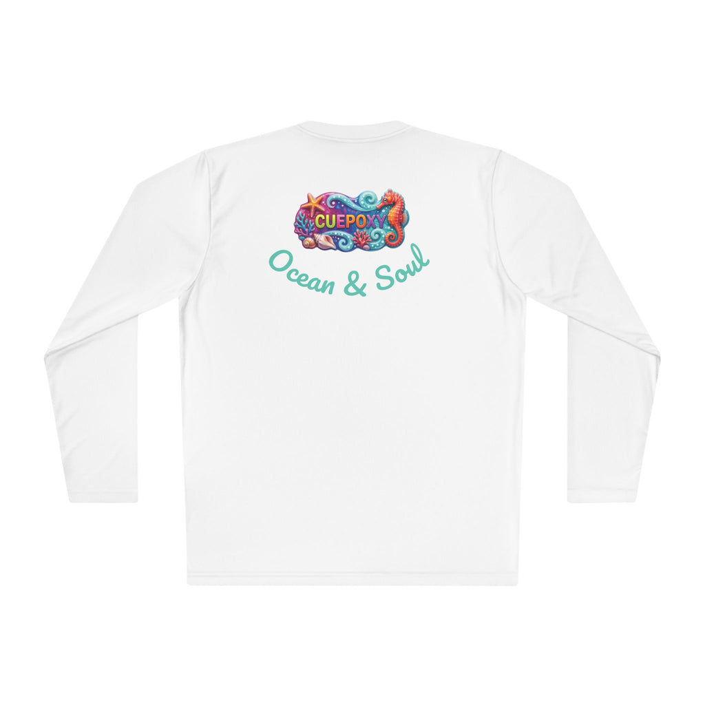 Ocean Art Long Sleeve Tee – CuepoxyGift | Unisex Moisture-Wicking Polyester