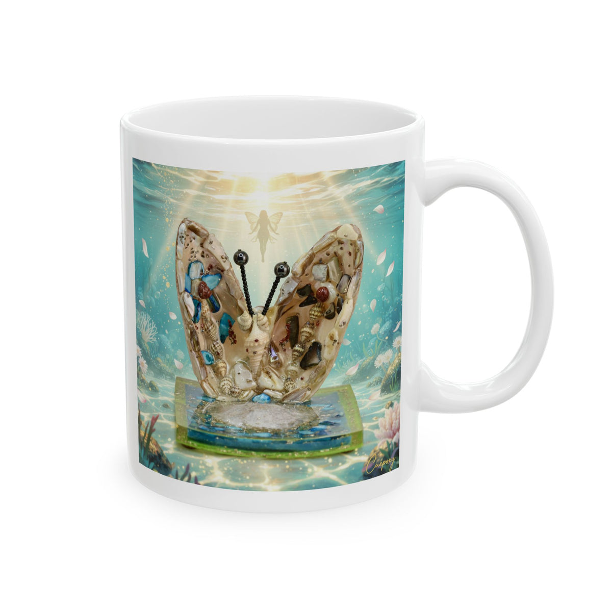 The Wings of Psyche | Cuepoxy Collectible Mug #14