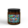 Ocean-Inspired Scented Soy Candle – CuepoxyGift | Black Lid, 4oz & 9oz, Amber or Clear Jar