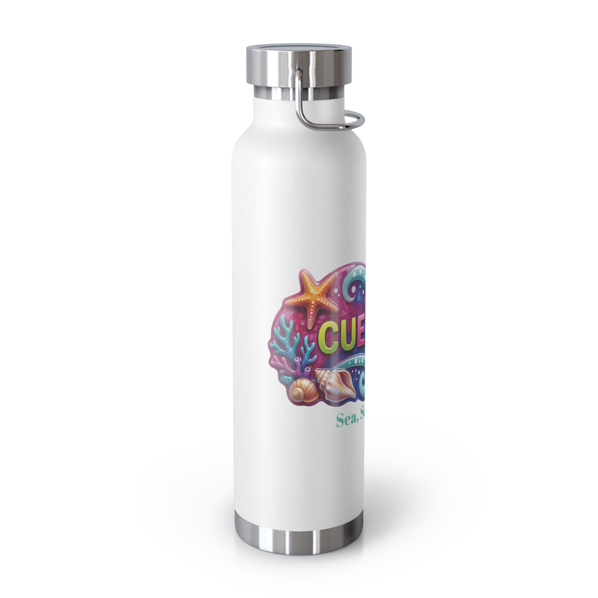 Ocean Art Insulated Water Bottle 22oz – CuepoxyGift | Copper Vacuum Double-Wall