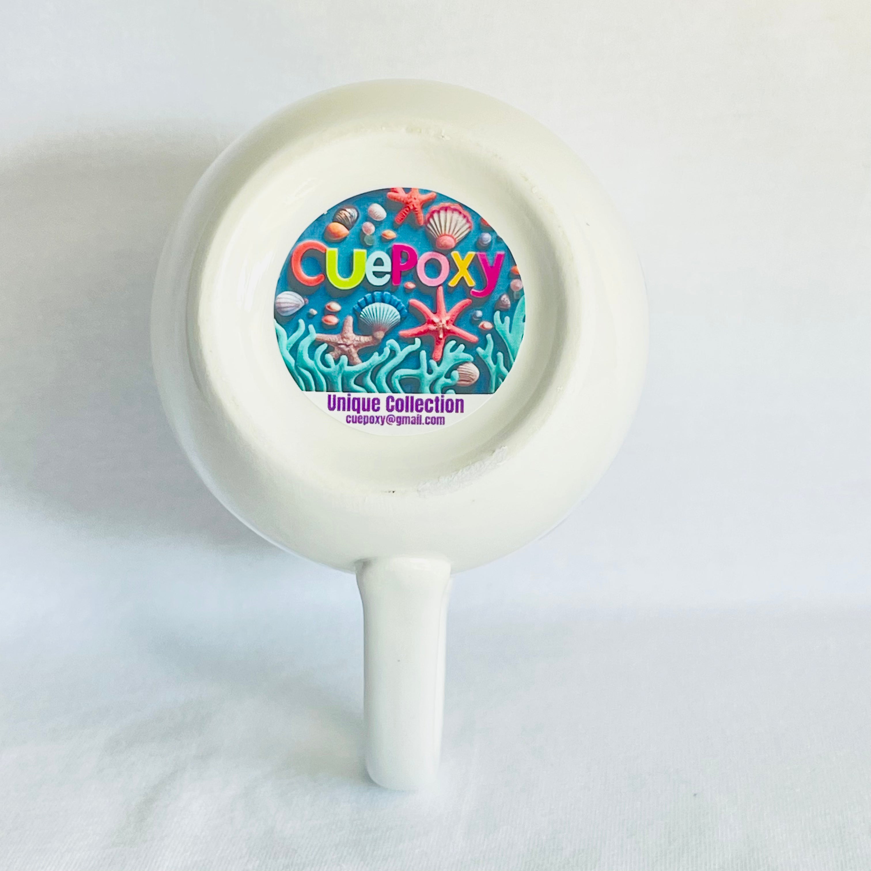 Taza Ceramica 11 oz stickers– Fondo de Gabriela