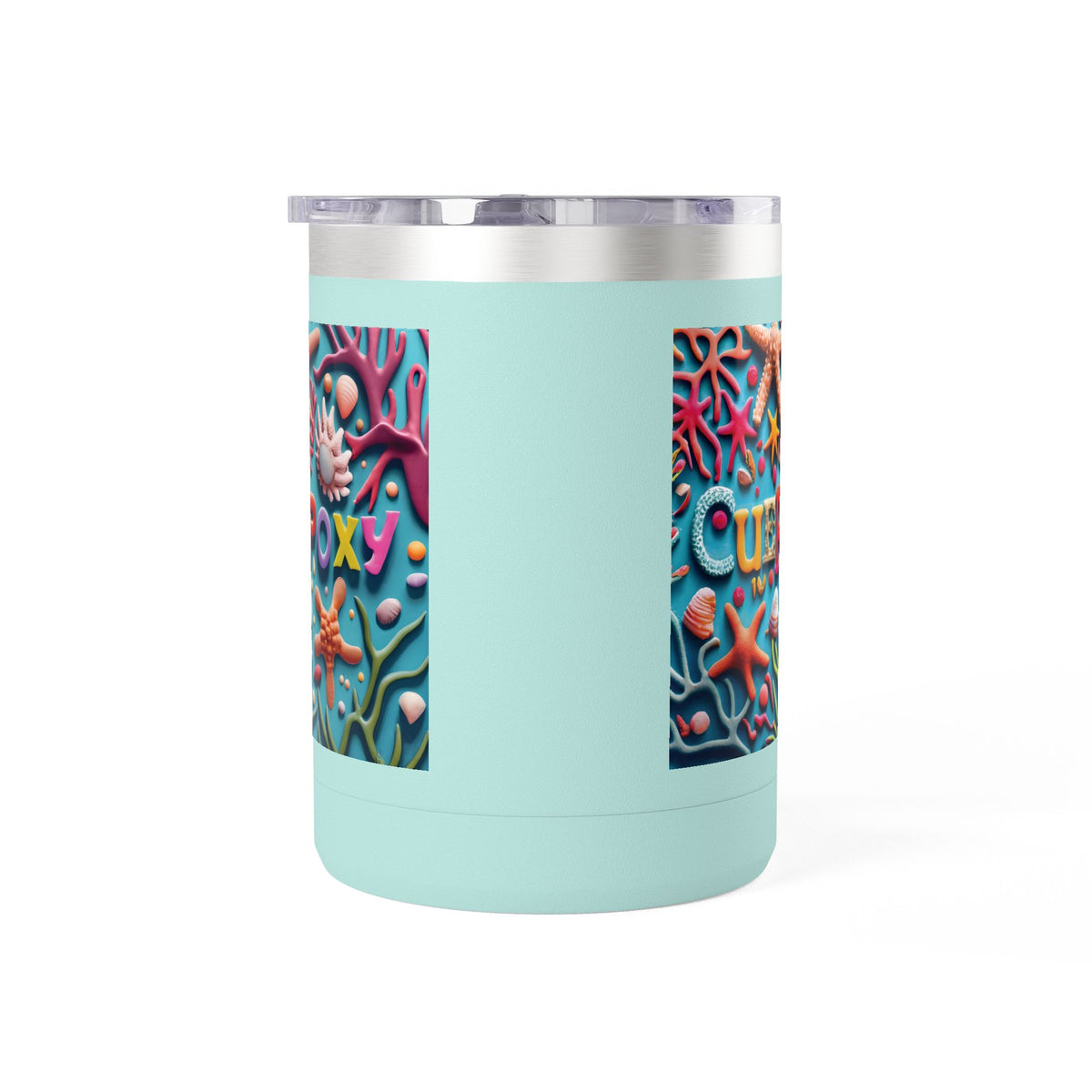 Ocean Art Coffee Mug Tumbler 15oz – CuepoxyGift | Insulated Stainless Steel Handle Mug