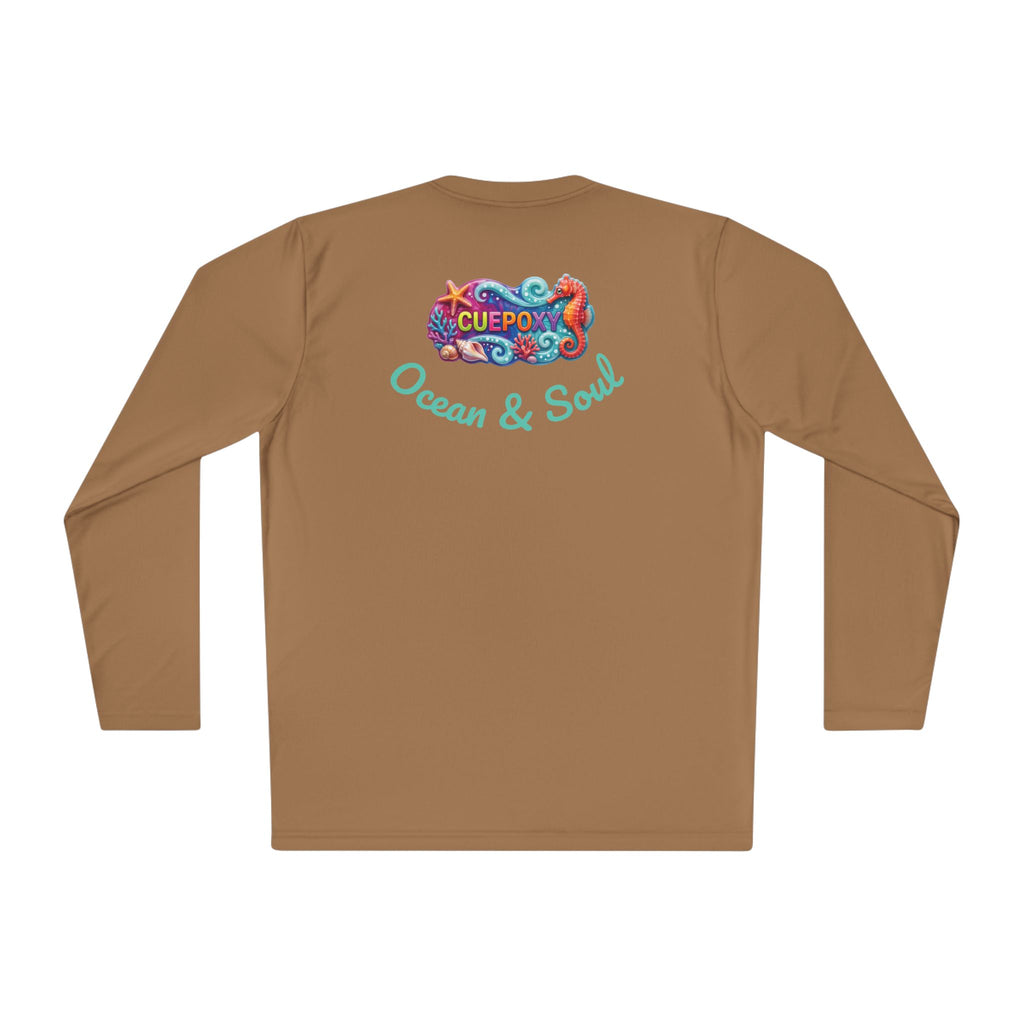 Ocean Art Long Sleeve Tee – CuepoxyGift | Unisex Moisture-Wicking Polyester