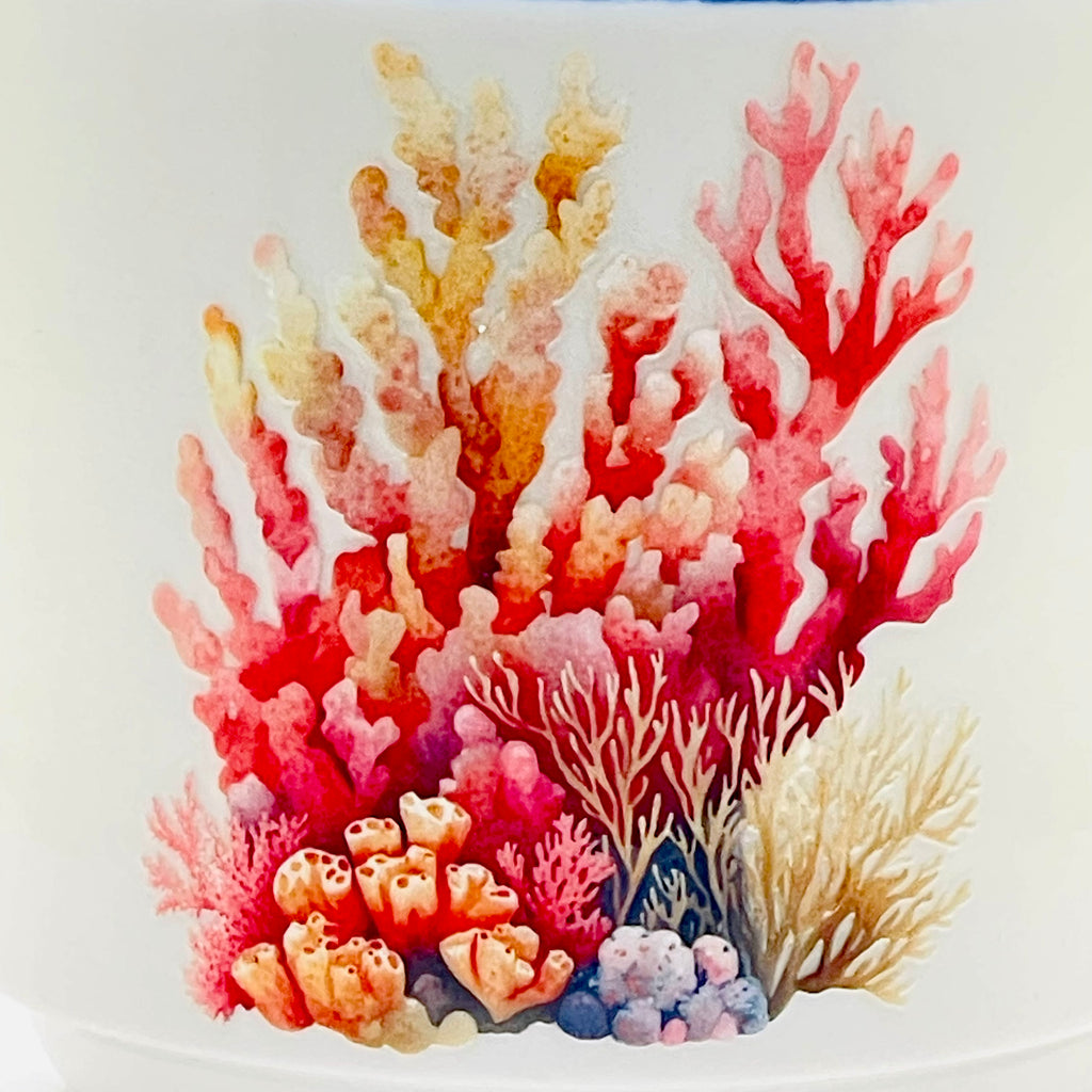 Taza Ceramica 11 oz stickers – Jardín de las Sirenas