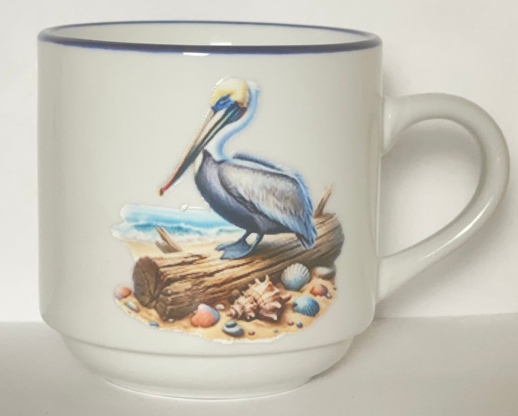 Taza Ceramica 11 oz stickers Marino- Cancun