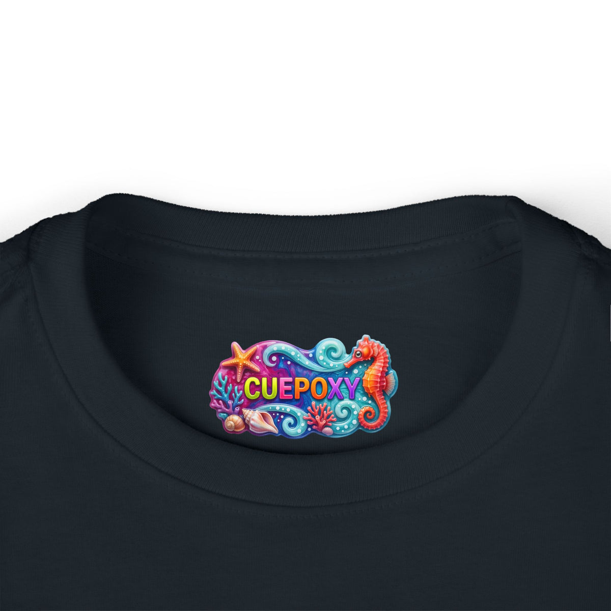 Ocean Art Toddler Long Sleeve Tee – CuepoxyGift | Unisex 100% Cotton, Sizes 2T–5-6T